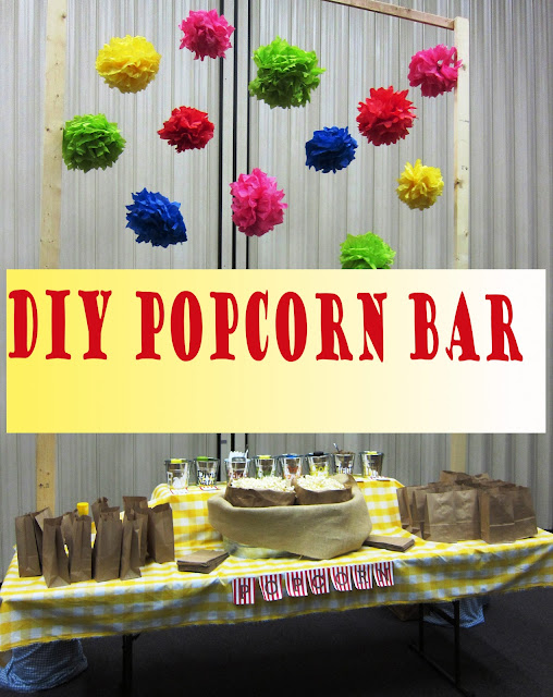 fresh juniper DIY Popcorn Bar