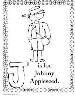 Johnny Appleseed printables