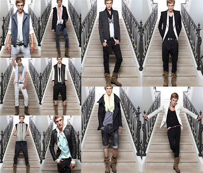 Colección de moda hombre 2012 de Balmain hombres