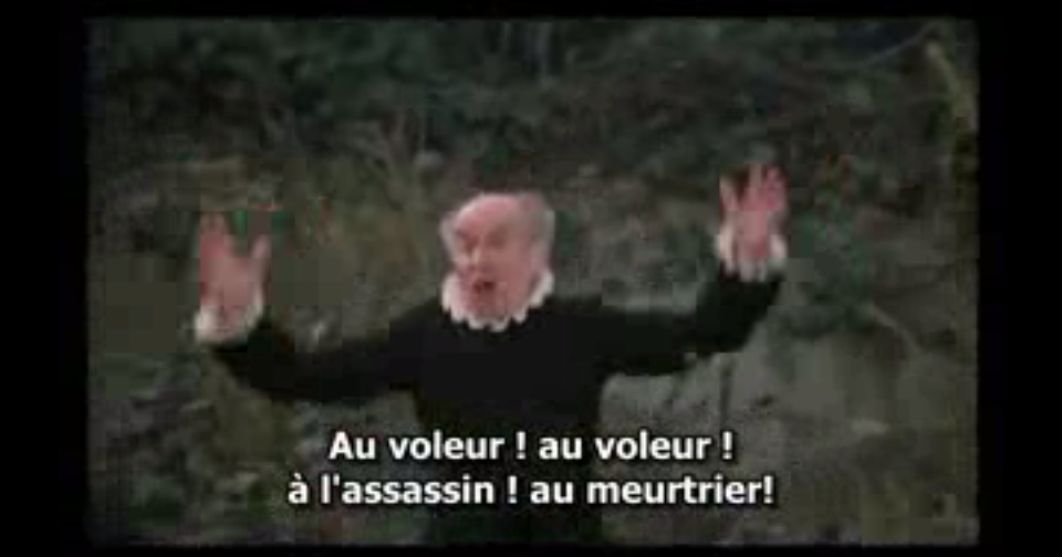 ma bibliothèque artistique Monologue d'Harpagon.