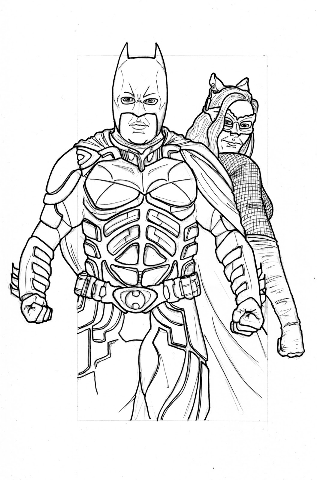 Batman Dark Knight Rises Coloring Pages