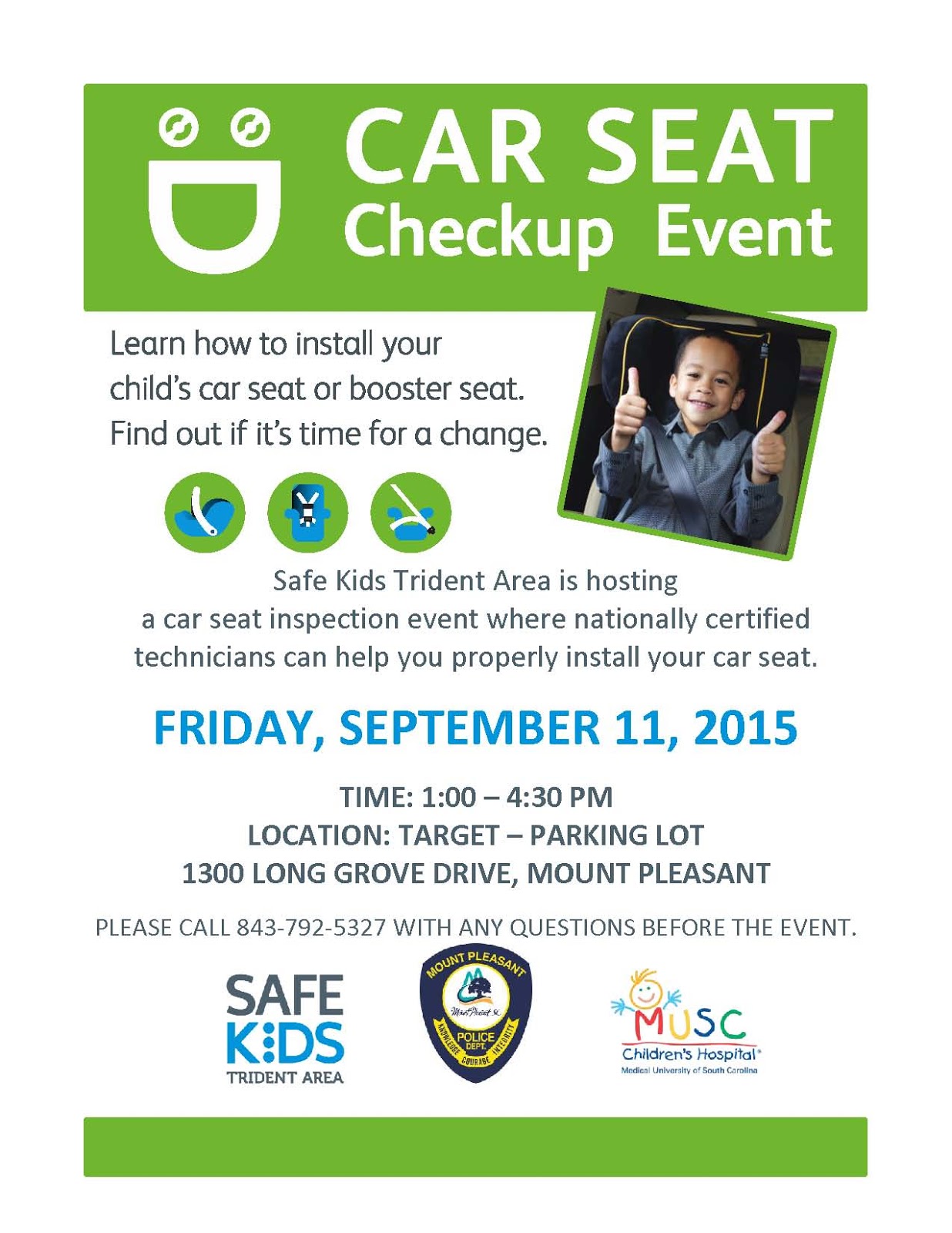 MPPD News: Car Seat Checkup Event MPPD News: Car Seat Checkup Event