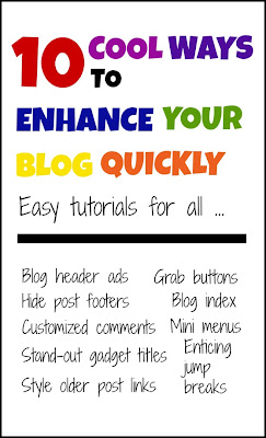 10 Cool Ways to Enhance Your Blog Quickly