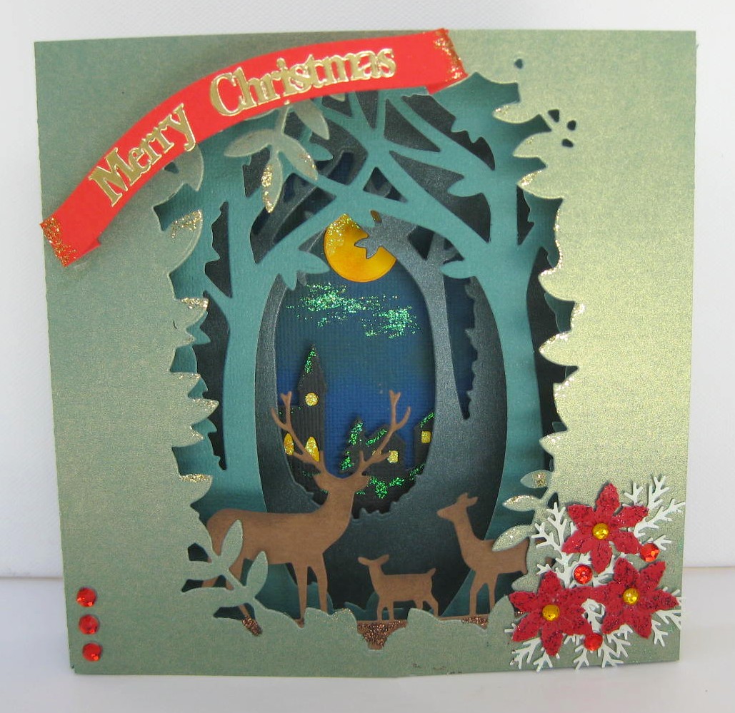 Faye's Paper Passion Xmas Concertina Card