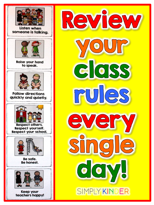 Classroom Conduct Chart