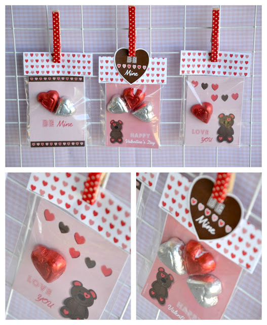 Valentine’s day crafts Crissy's Crafts: Love Message Candy Bags