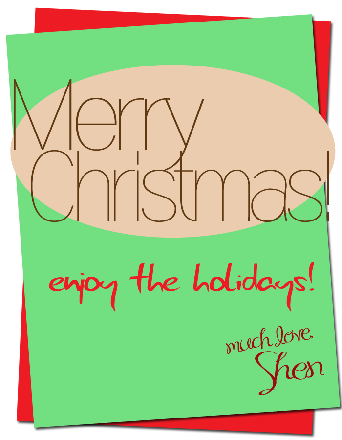 Merry Christmas! - Shen&#039;s Addiction