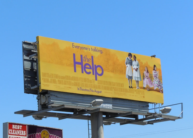 The Help movie billboard