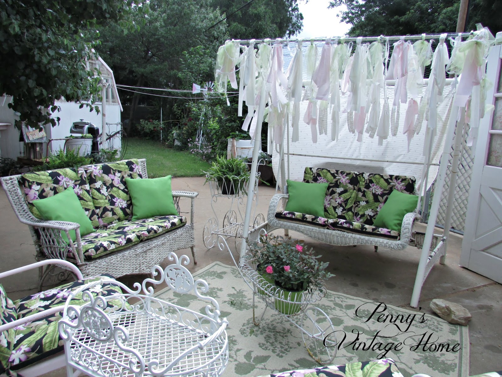 Penny's Vintage Home Affordable Patio Cushions