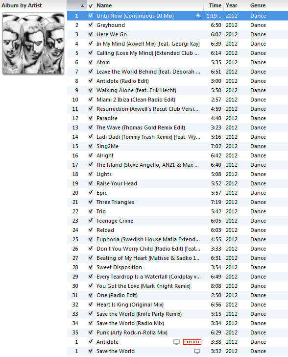 Swedish House Mafia - Until Now (Deluxe Edition) (iTunes Plus) 4Until+Now