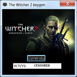 The witcher 2 activation key crack The witcher 2 activation key crack