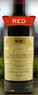 Conundrum Red Wine bottle shot