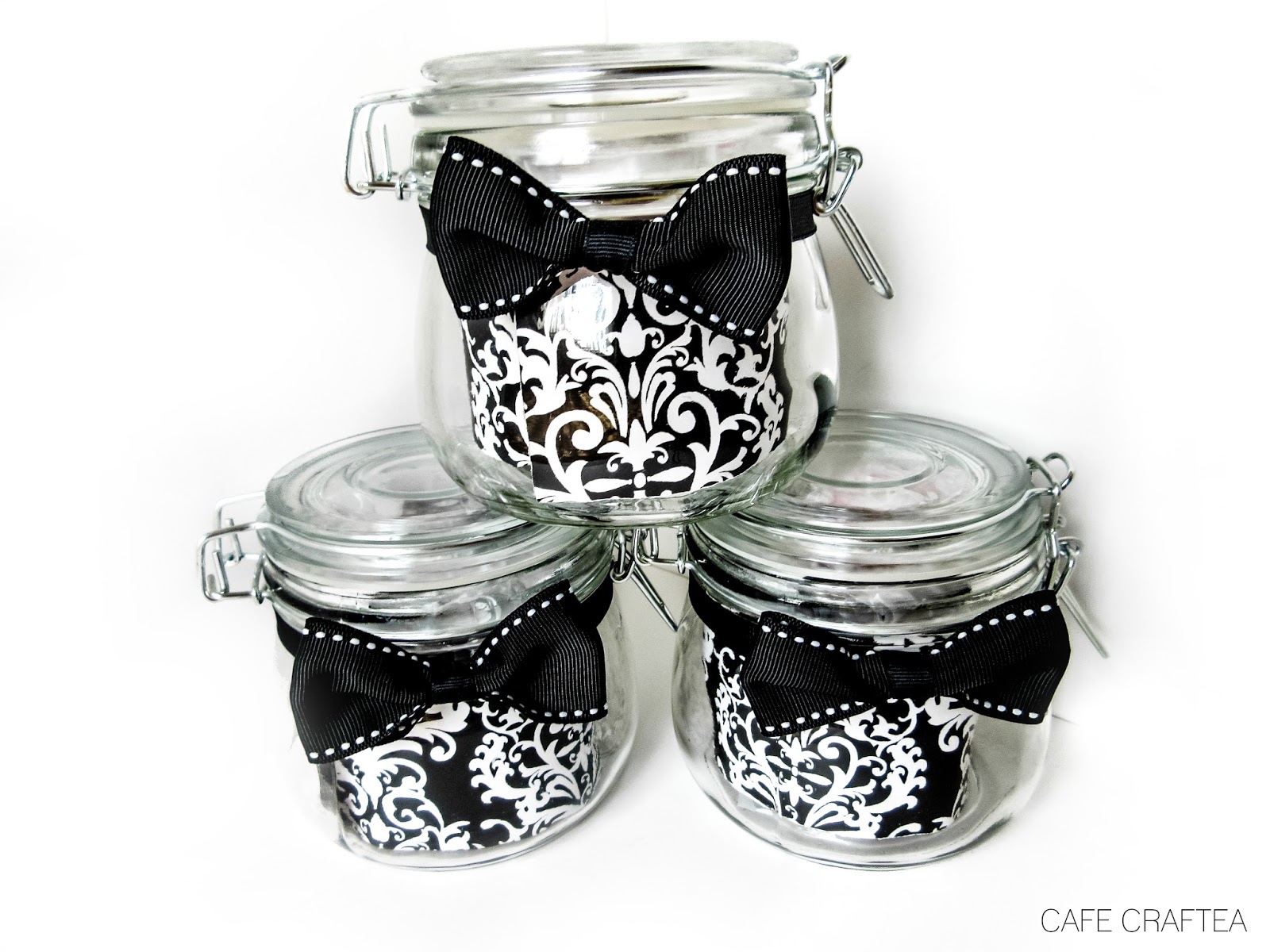 Cafe Craftea DIY Father's Day Bowtie Jar