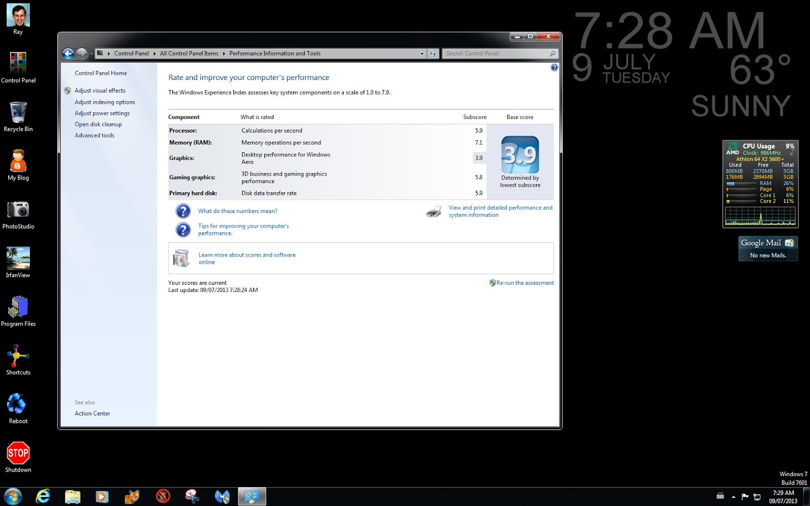 Windows 7 Максимальная 2013