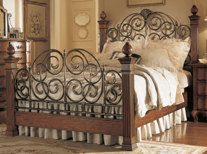 fancy iron beds: fancy iron beds