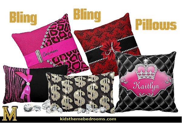 bling pillows