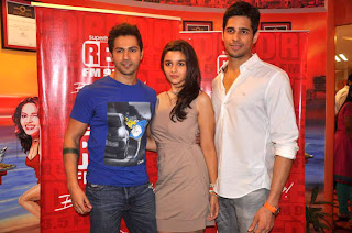 'Student Of The Year' Star cast visits Red FM 93.5 & Radio Mirchi 98.3 FM