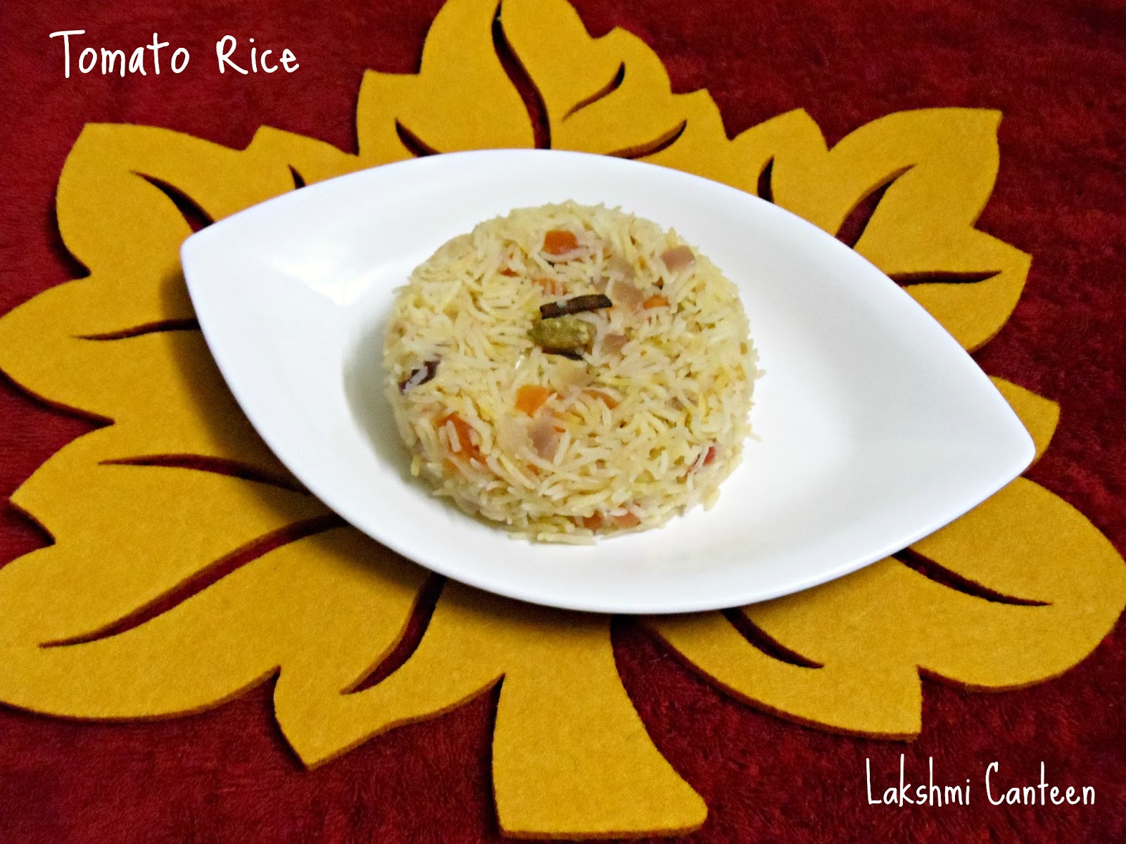 Lakshmi Canteen Tomato Rice