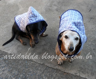 Roupa com capuz para cães Roupa com capuz para pets