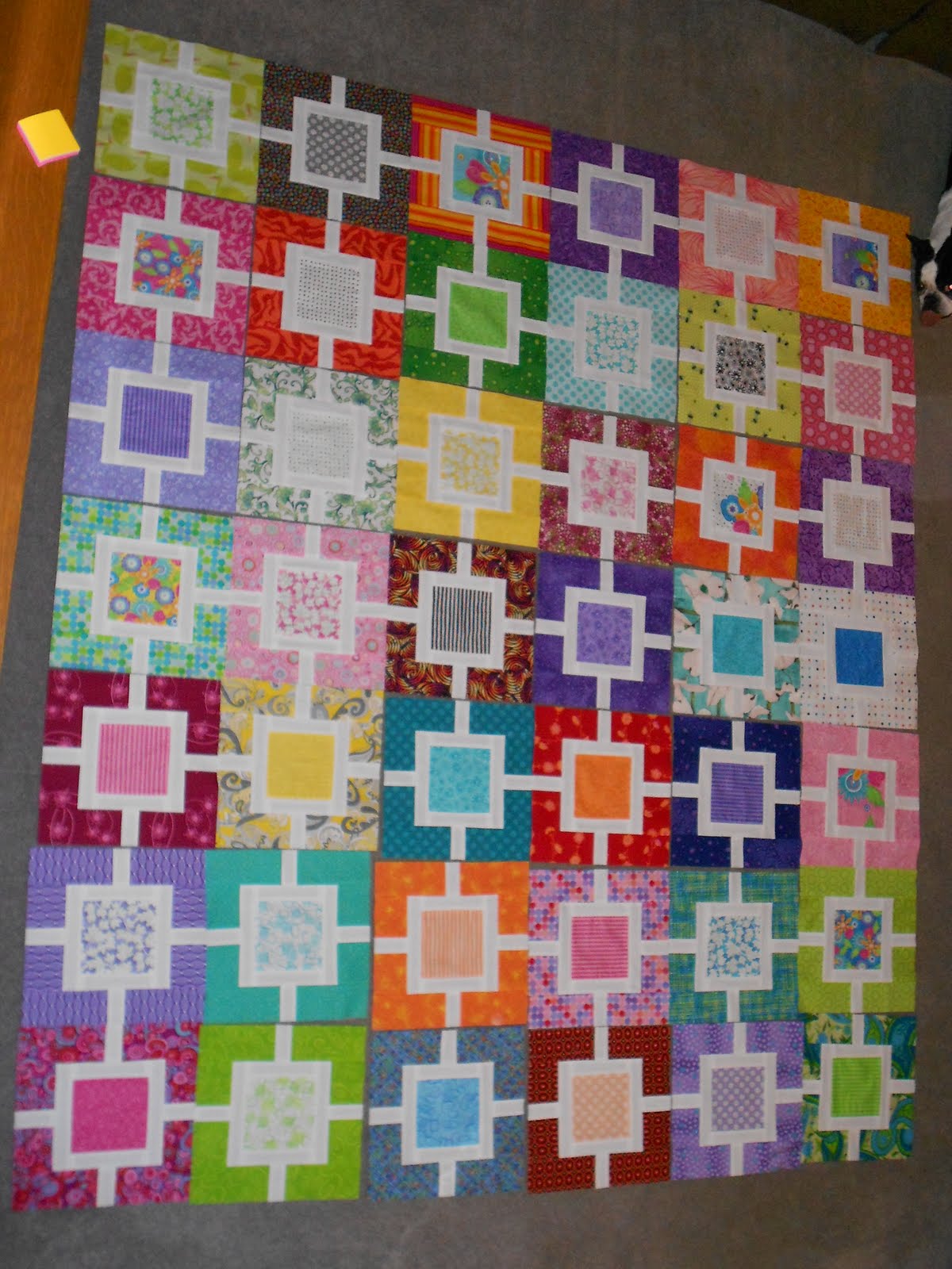 Paula's Stitch Witchery Garden Fence QAL