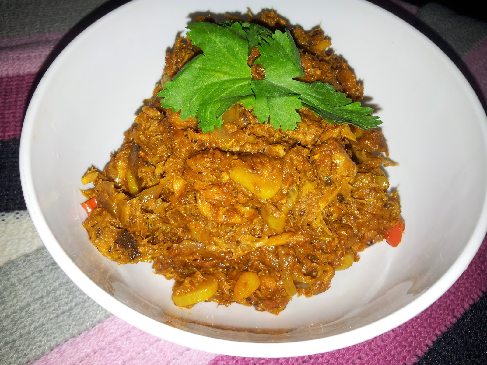 Sumanarthy's Kitchen Canned Mackerel Varuval/ Dry Curry