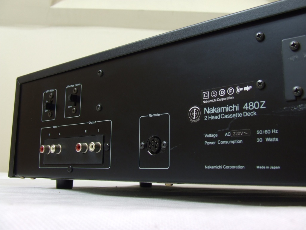 Nakamichi 480 Z Stereo Cassette Deck AudioBaza