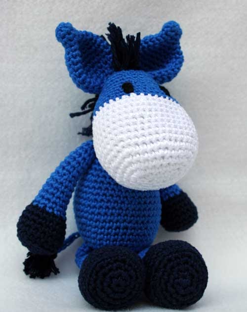 Asino amigurumi Hobby uncinetto