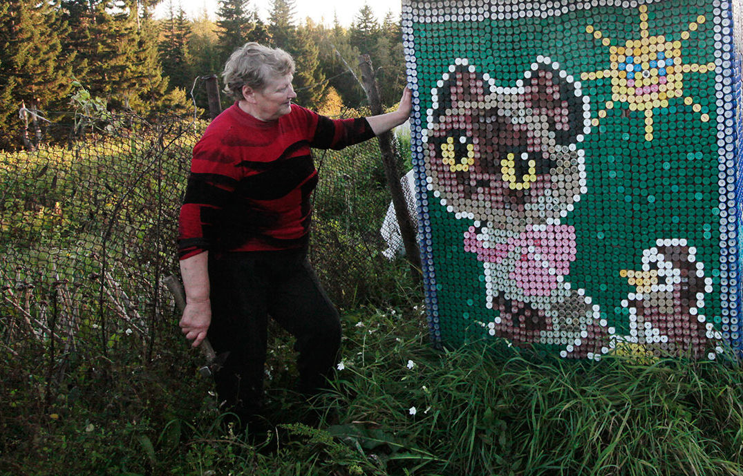 Olga Kostina's Bottle Cap House Junkculture