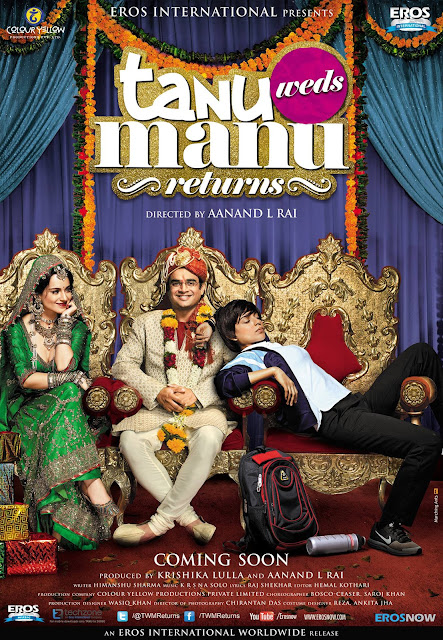 Tanu Weds Manu Returns (2015) Hindi Movie 720p WEB-HD 540MB Free Download