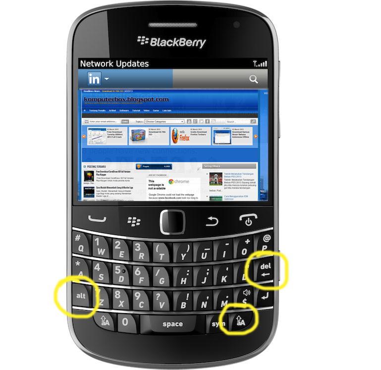 Cara Merestart Blackberry Tanpa Melepas Baterai | Komputer Box