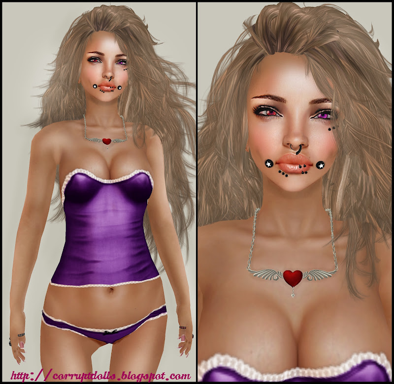 Hair: *~*Damselfly*~* Chiyo Roots/Blonde Dusky title=