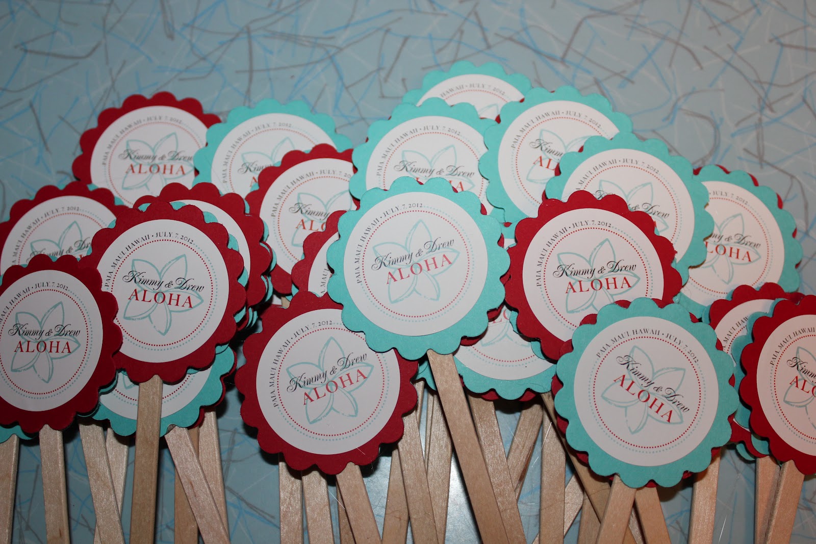 Tikilife DIY Cupcake Picks & Swizzle Sticks