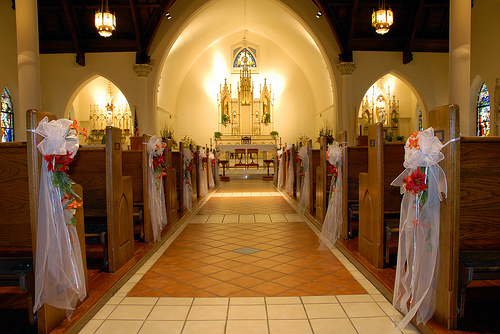 Church Wedding Decorations