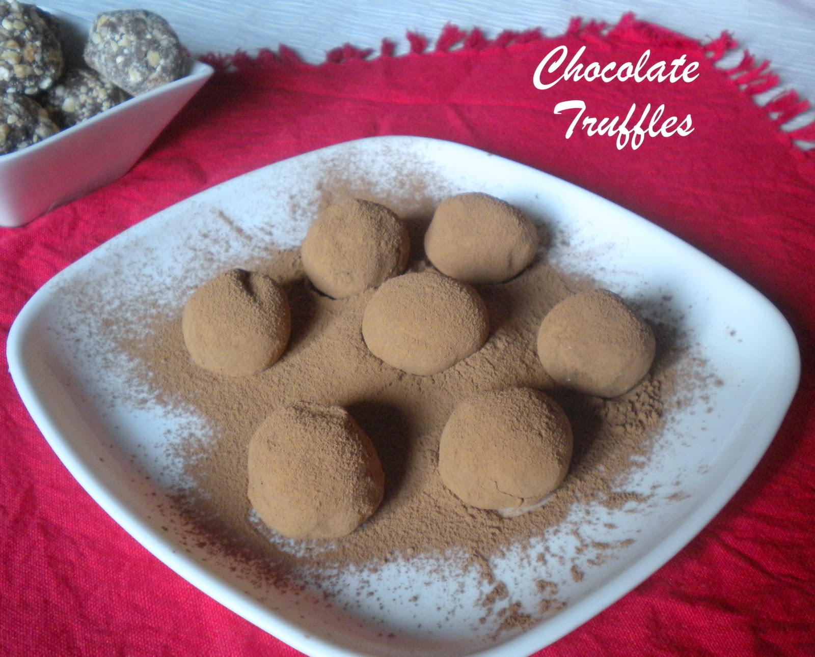 Palakkad Chamayal Chocolate Truffles For The Gourmet Seven