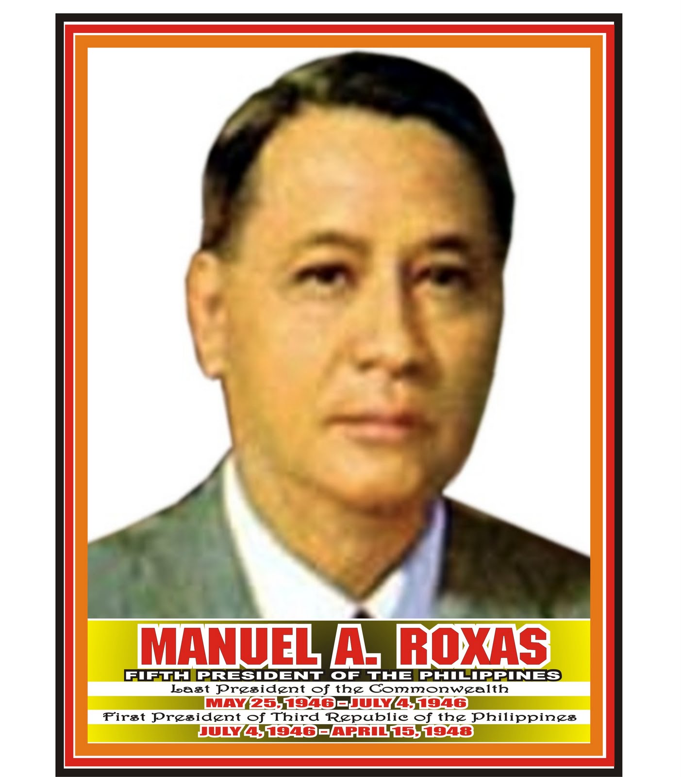 programs of manuel roxas Manuel roxas was elected in 1946 as the first president of the republic of the philippines and is credited with bringing the nation out of post-war economic and social destitution roxas established himself as a prominent political leader, instituting several key political and economic policies while in office. programs of manuel roxas Manuel roxas was elected in 1946 as the first president of the republic of the philippines and is credited with bringing the nation out of post-war economic and social destitution roxas established himself as a prominent political leader, instituting several key political and economic policies while in office.