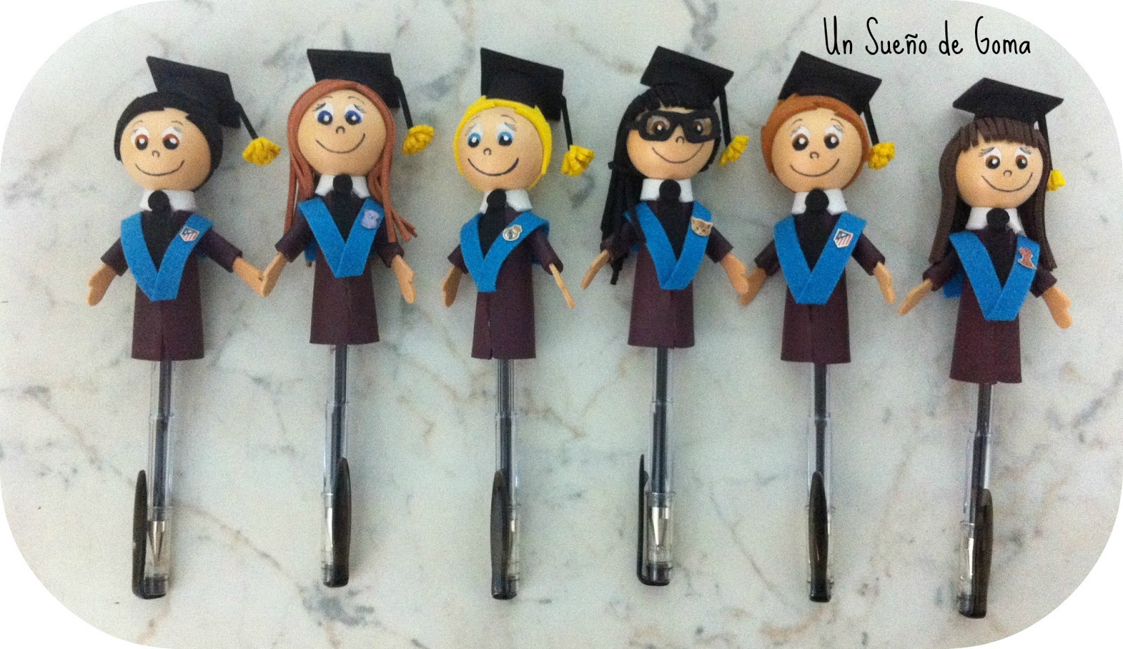 fofuchas de graduacion para lapiz
