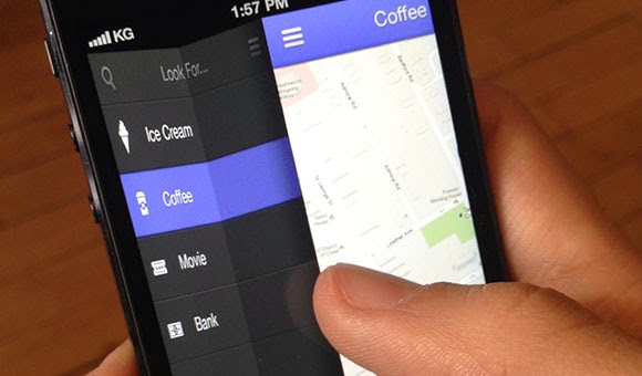 App fold navigation App fold navigation