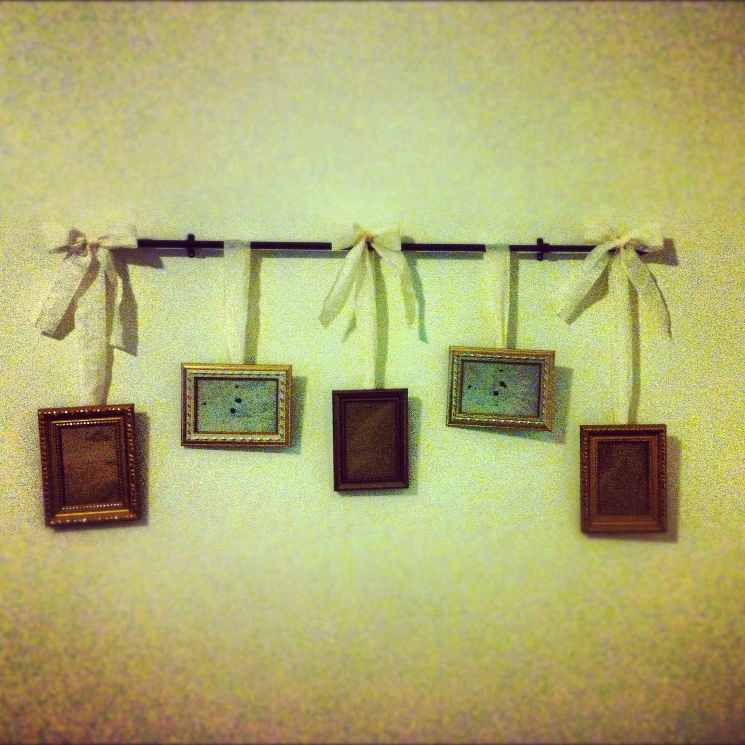 The NJ Report 1st DIY attempt Hanging picture frames