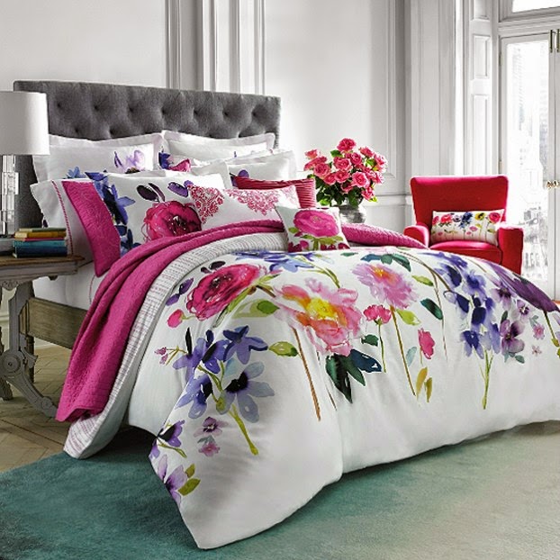 Eye For Design Decorating With Today's Bold Floral Patterns.