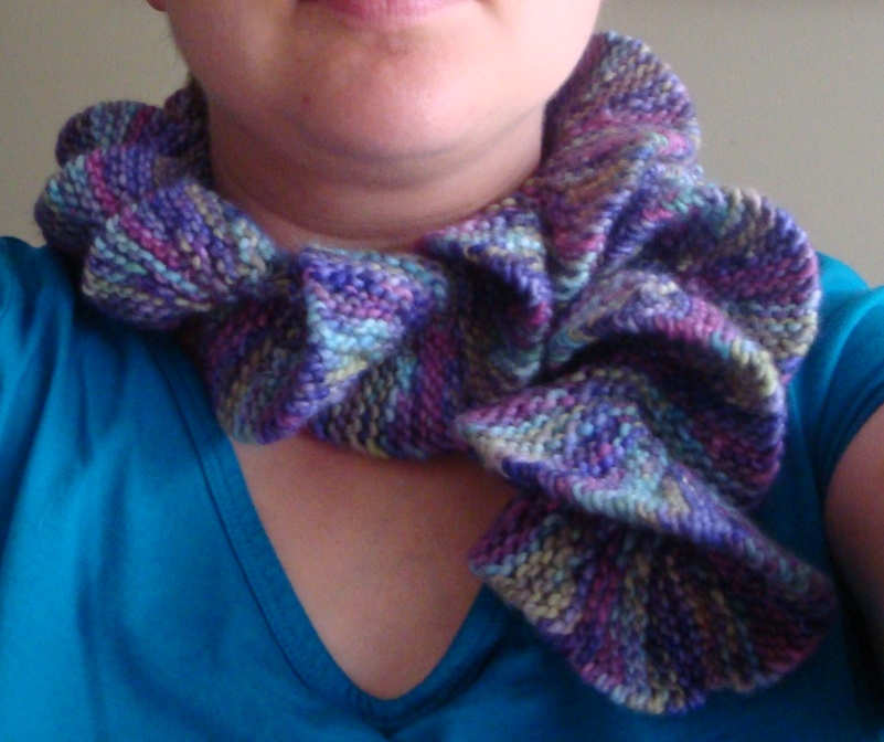 What Karen Knits: Potato Chip Scarf