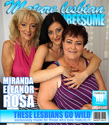 archive of old women: Eleanor , Rosa M., Miranda.