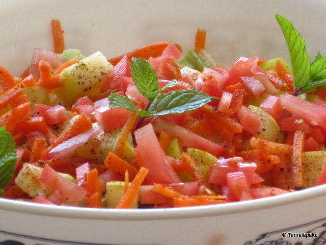 Spicy Apple Salad