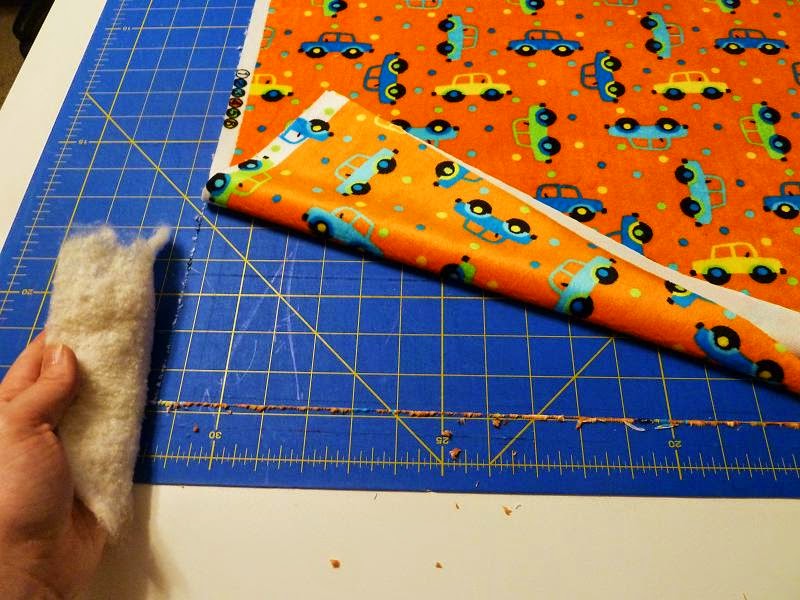 Quilt Kisses Minky Pillow Case Tutorial