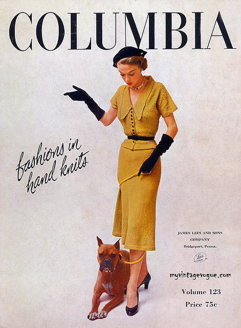 Fashion Magazine Covers from 1940s-1950s ~ vintage everyday