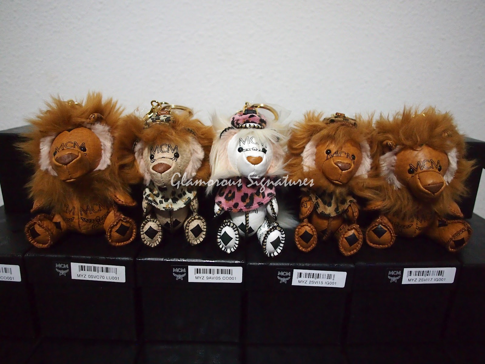 mcm lion charm