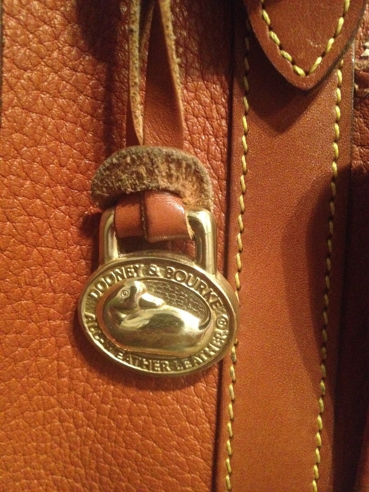 Authenticate Designer Handbags, Part Two: How to Tell the Difference  Between a Fake Vintage Dooney & Bourke Handbag Verses a Real One? - Blog  About Bags