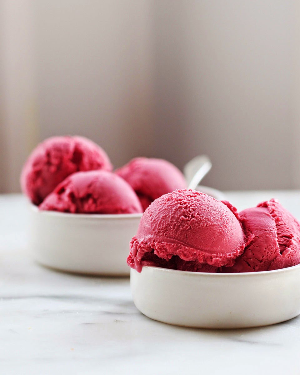 Lady Grey Ice Cream Beetroot and Fennel Seed