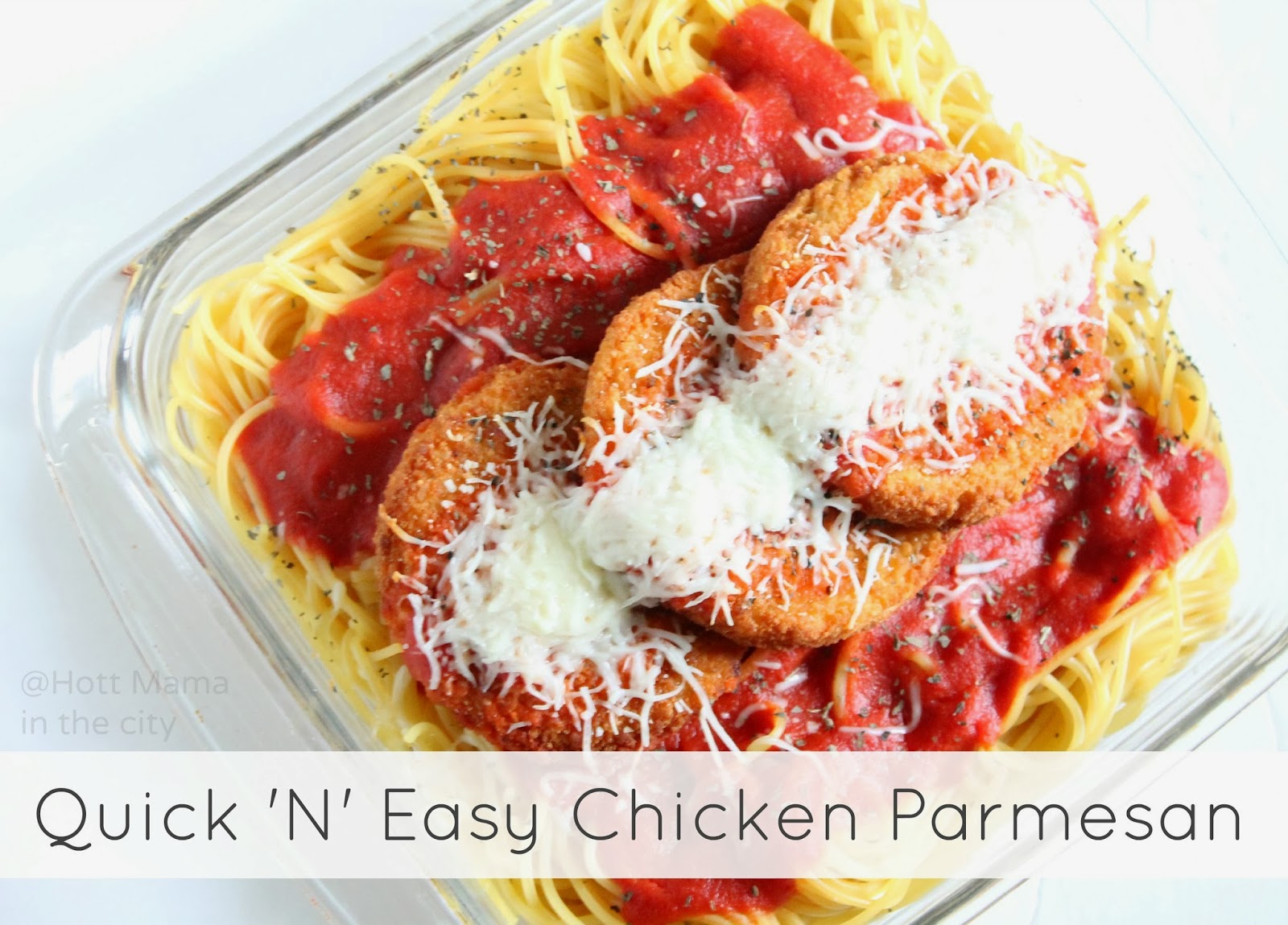 Hot Mama In The City Chicken Parmesan