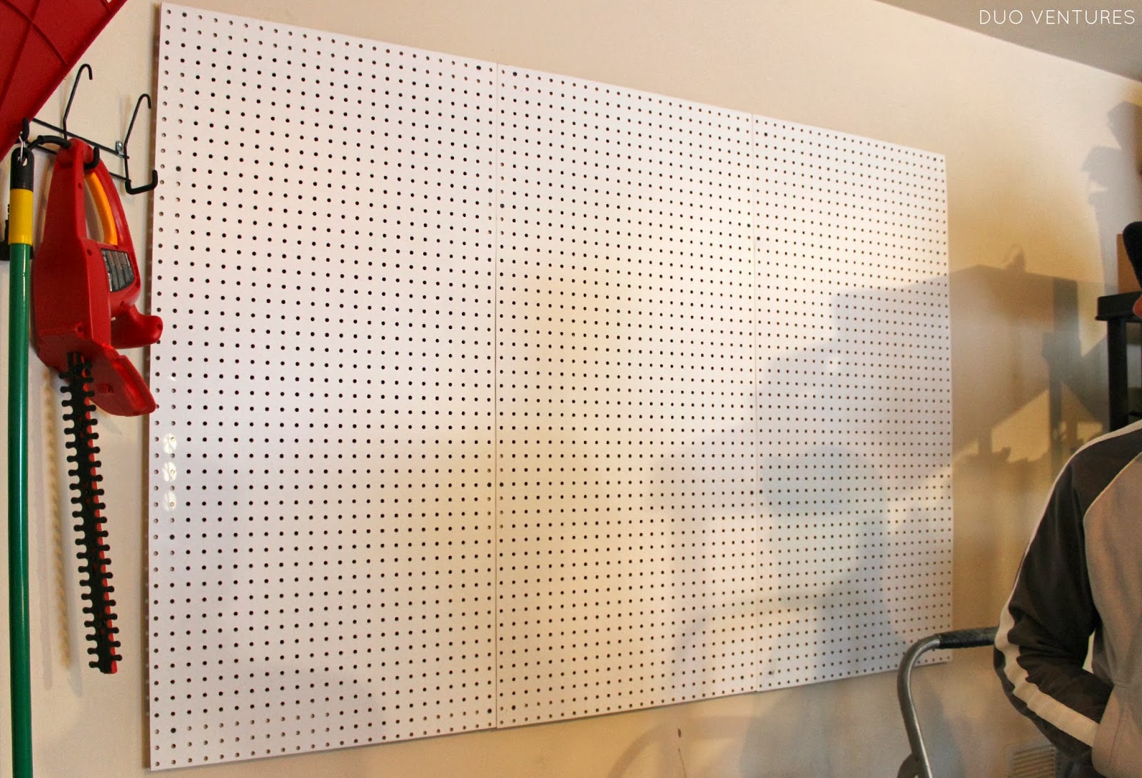 Duo Ventures How to Hang a Pegboard