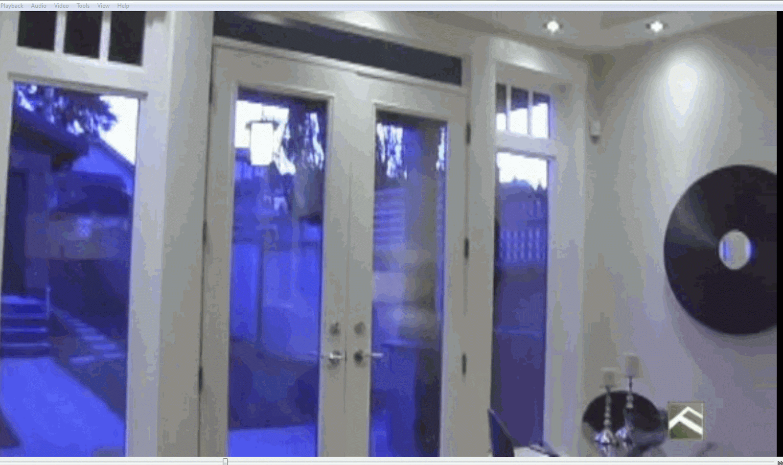 Interior French Doors with Side Lights and Transom